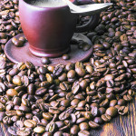 "Горячий кофе" рекламный фото натюрморт.